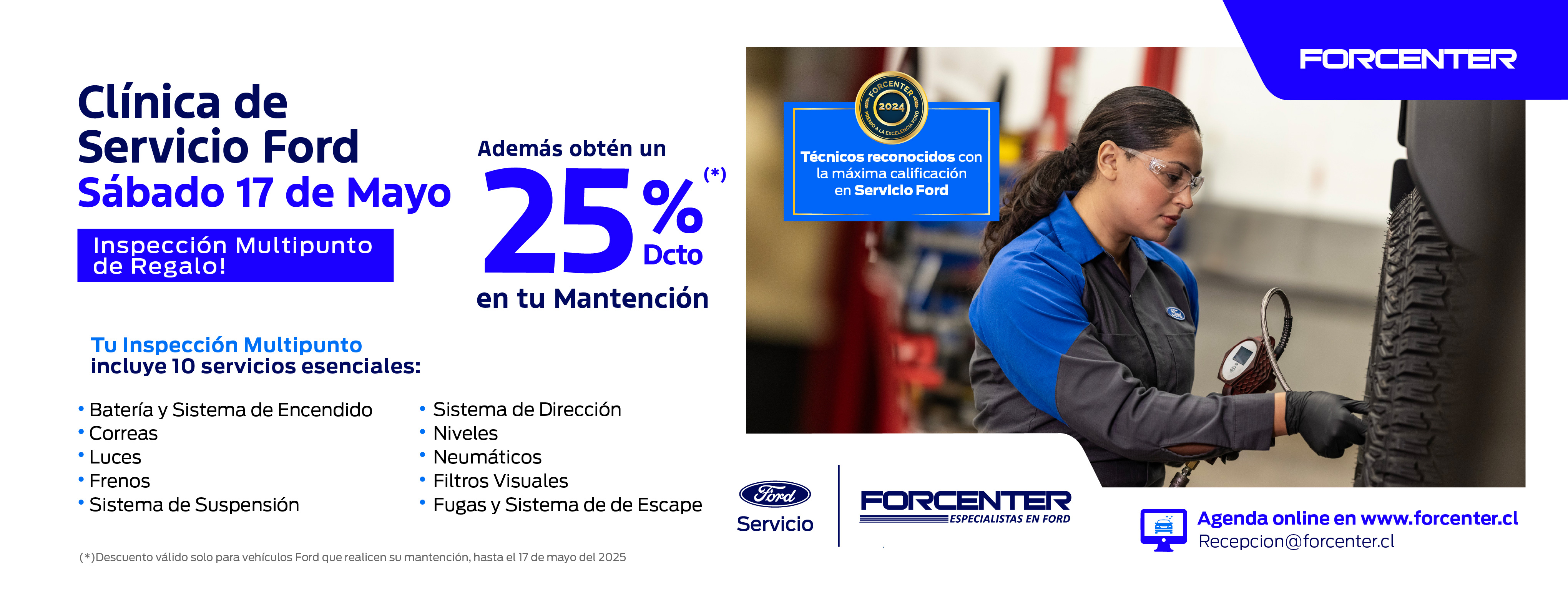 Servicio técnico Ford mantenciones