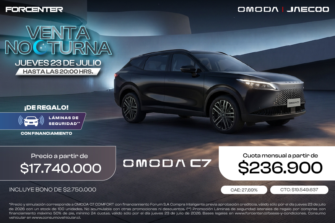 Venta Nocturna  OMODA C5 