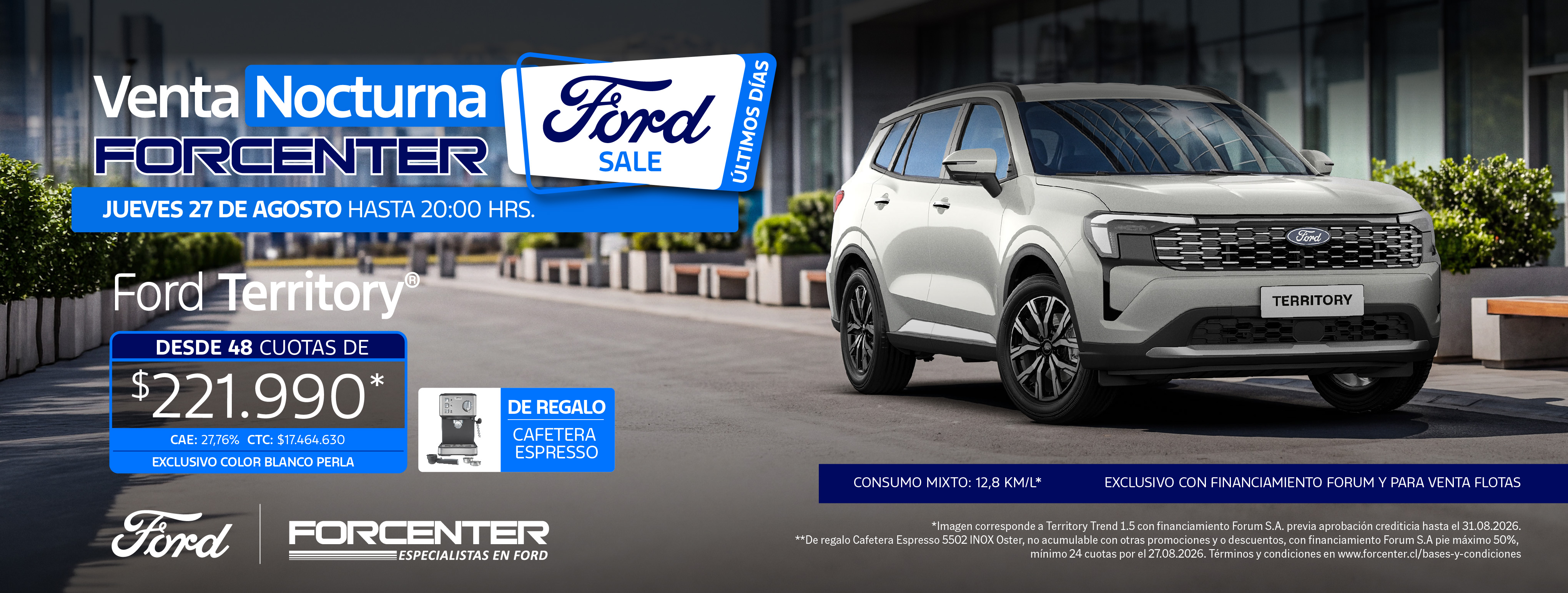 VENTA NOCTURNA FORD