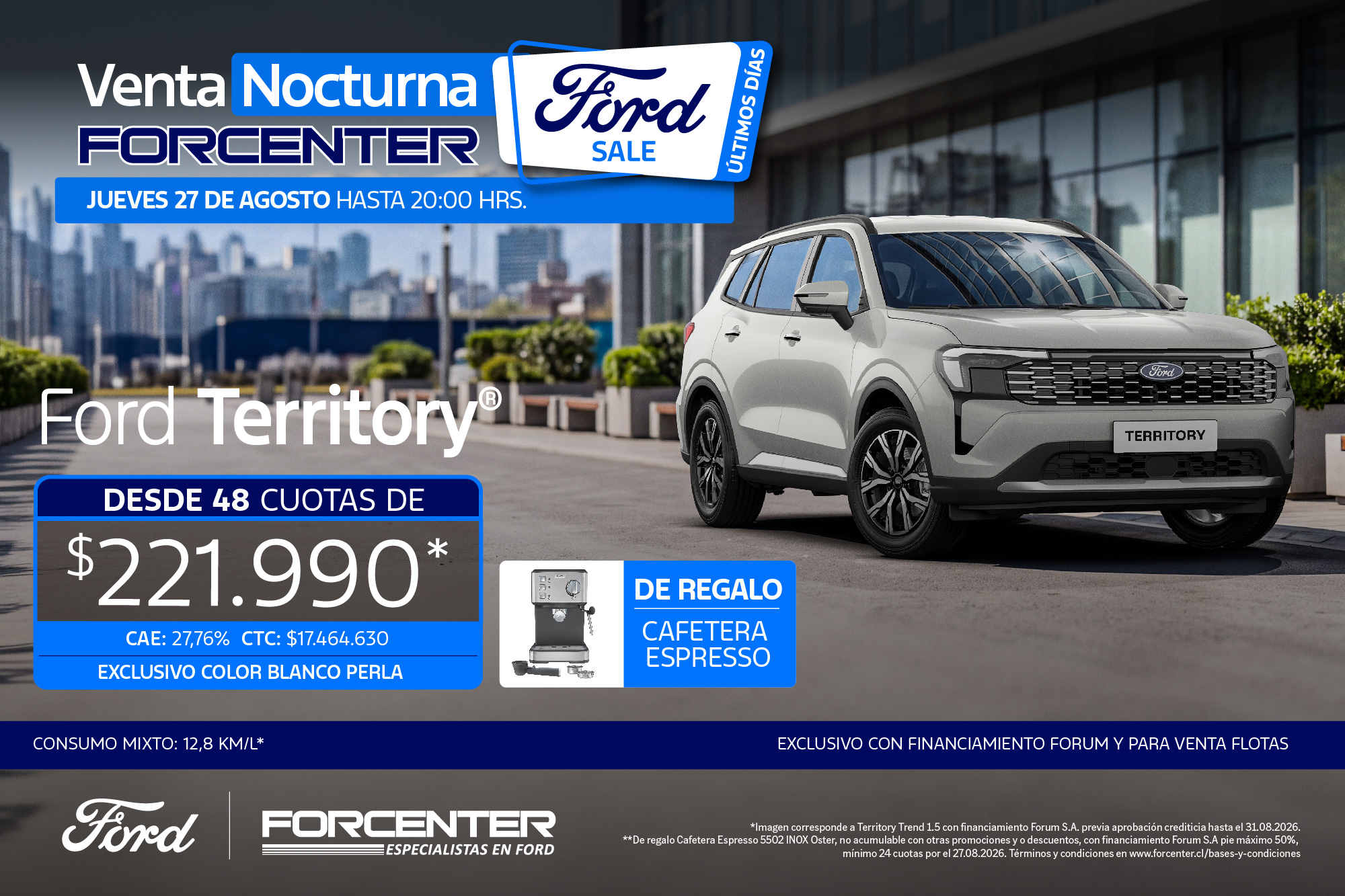 VENTA NOCTURNA FORD